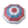 Sombrilla Playa Colección Blue Solar Azul-Roja-Gris