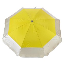 Sombrilla Playa You 8 Varillas Fibra de Vidrio Amarillo
