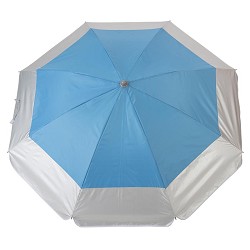 Sombrilla Playa You 8 Varillas Fibra de Vidrio Azul