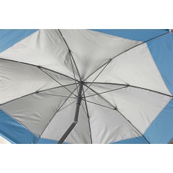 Sombrilla Playa You 8 Varillas Fibra de Vidrio Azul