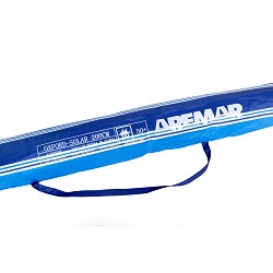 Sombrilla Antiviento Multirayas para Playa, Piscina y Jardín