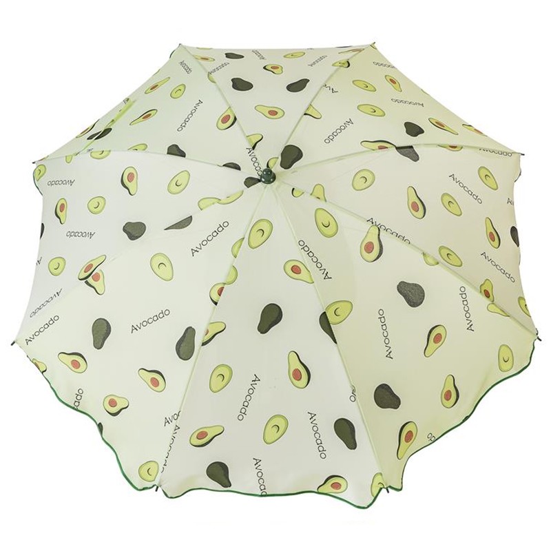 Sombrilla de Playa 180 cm. Frutas Aguacates