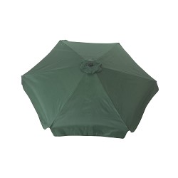 Sombrilla para Jardín y Terraza 3 Metros Diametro Verde