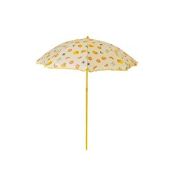 Sombrilla de Playa 180 cm. Frutas Naranjas