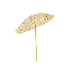 Sombrilla de Playa 180 cm. Frutas Naranjas