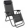 Silla Hamaca para Exterior Gravity 161x62x107 cm. Negro