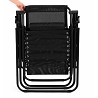 Silla Hamaca para Exterior Gravity 161x62x107 cm. Negro