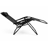 Silla Hamaca para Exterior Gravity 161x62x107 cm. Negro