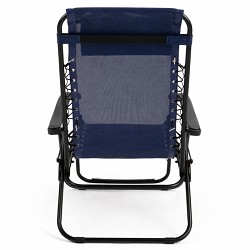 Silla Hamaca para Exterior Gravity 161x62x107 cm Azul