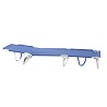 Hamaca Evy Aluminio Azul para Playa, Piscina y Camping 188x58x24 cm.