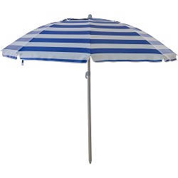 Sombrilla Playa con Airvent Oxford-Solar Rayas Azules