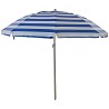 Sombrilla Playa con Airvent Oxford-Solar Rayas Azules