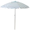 Sombrilla Playa con Airvent Oxford-Solar Olas Azules