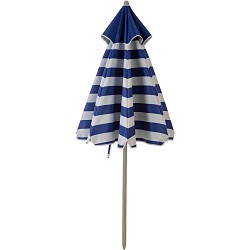 Sombrilla Playa con Airvent Oxford-Solar Rayas Azules