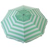 Sombrilla Playa con Airvent Oxford-Solar Rayas Aguamarina