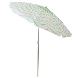 Sombrilla Playa con Airvent Oxford-Solar Olas Verdes