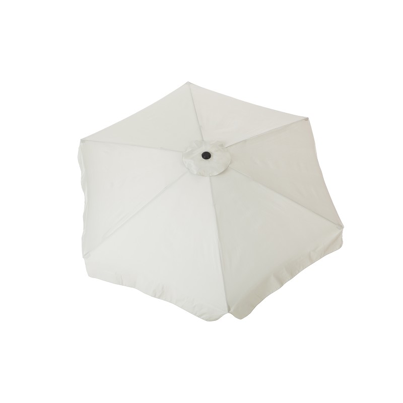 Sombrilla para Jardín 3 Metros Protección UV+50 Blanca