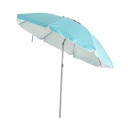 Sombrilla Playa con Airvent Oxford-Solar Turquesa-Marina