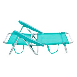 Silla de Playa Plegable Baja Aguamarina