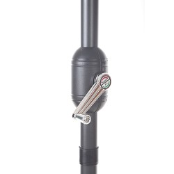 Sombrilla para Jardín 3 Metros Protección UV+50 Blanca