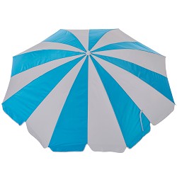 Sombrilla Playa Noa 8 Varillas Azul-Gris