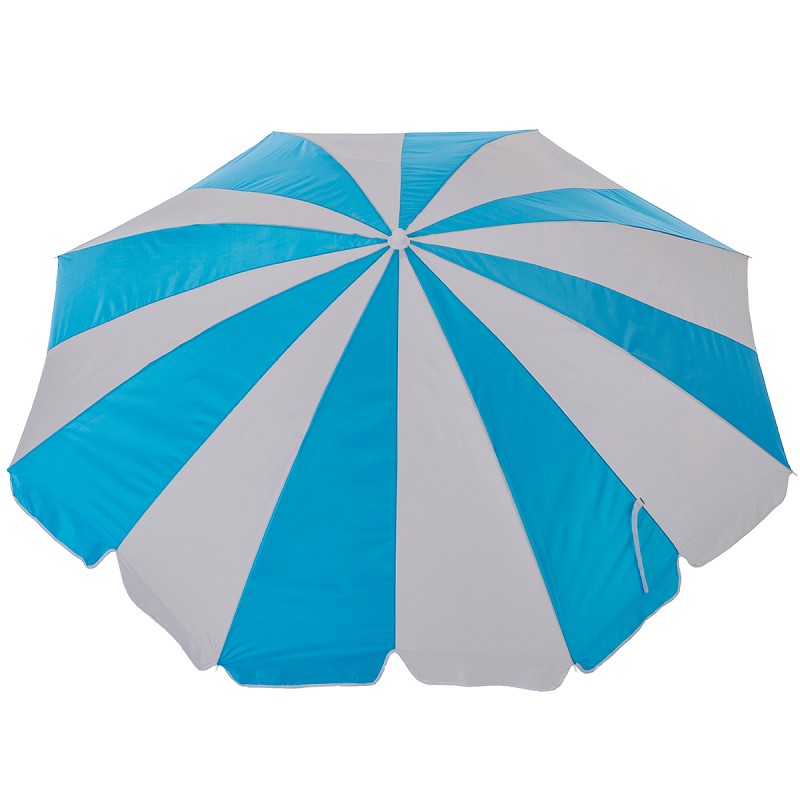 Sombrilla Playa Noa 8 Varillas Azul-Gris
