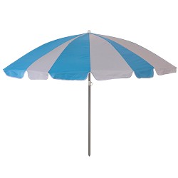 Sombrilla Playa Noa 8 Varillas Azul-Gris
