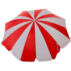 Sombrilla Playa Noa 8 Varillas Rojo-Gris