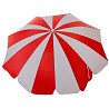 Sombrilla Playa Noa 8 Varillas Rojo-Gris