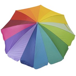 Sombrilla Playa Noa 8 Varillas Multicolor