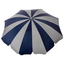 Sombrilla Playa Noa 8 Varillas Marino-Gris