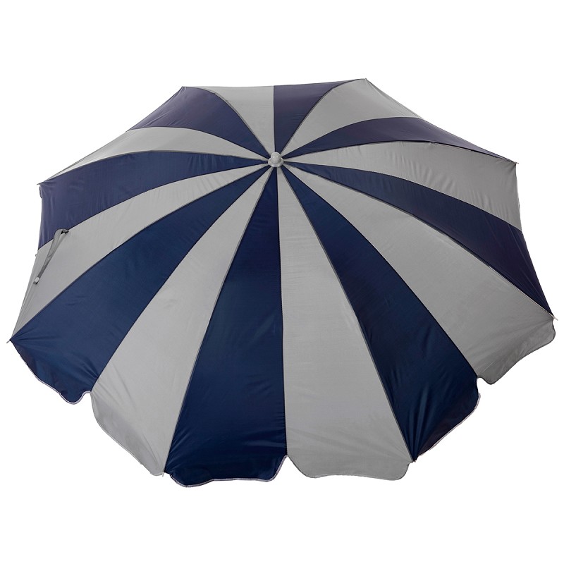 Sombrilla Playa Noa 8 Varillas Marino-Gris