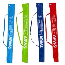 Sombrilla de Playa Nylon-Solar UV 50+ Roja-Amarilla