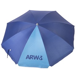 Sombrilla de Playa Nylon-Solar UV 50+ Marino-Turquesa