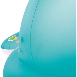Piscina Hinchable Ballena con Aspersor 201 x 196 x 91 cm.