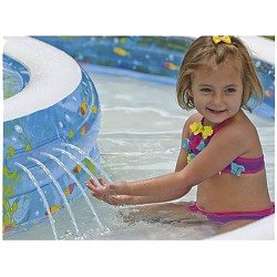 Piscina Hinchable para Niños con otra piscina central 279 x 36 cm.