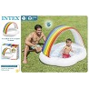 Piscina para Bebé Toldo Arcoiris 142 x 119 x 84 cm.