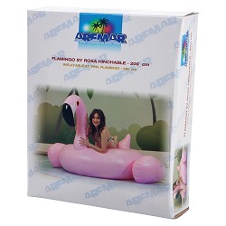Flamenco Hinchable Gigante Rosa 210 cm.