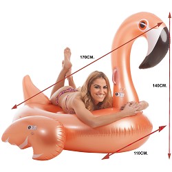 Flamenco Hinchable Gigante Sy Oro