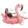 Flotador Flamenco Sy Rosa 170 cm.