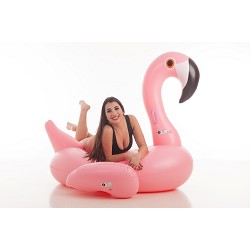 Flotador Flamenco Sy Rosa 170 cm.