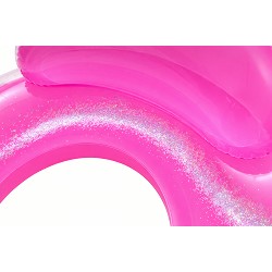 Colchoneta Ocho Doble 188x117 cm. Rosa Glitter