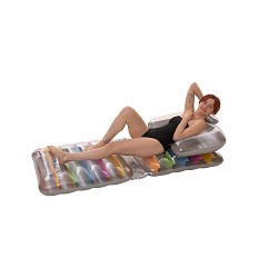 Colchón Hinchable Plegable 185x85 cm.