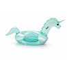 Unicornio Hinchable Gigante 180cm. con asas Verde