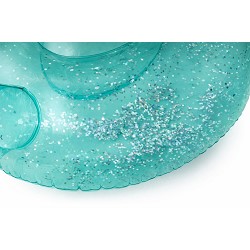 Unicornio Hinchable Gigante 180cm. con asas Verde
