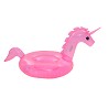 Unicornio Hinchable Gigante 180cm. con asas Rosa