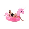 Unicornio Hinchable Gigante 180cm. con asas Rosa