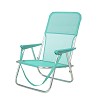 Silla de Playa Baja Plegable Bandolera Aguamarina