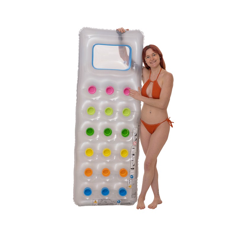 Colchoneta Hinchable 190x70cm. Gris