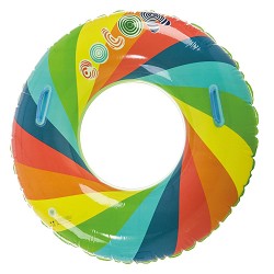 Rueda Hinchable Multicolor 100 cm. con asas